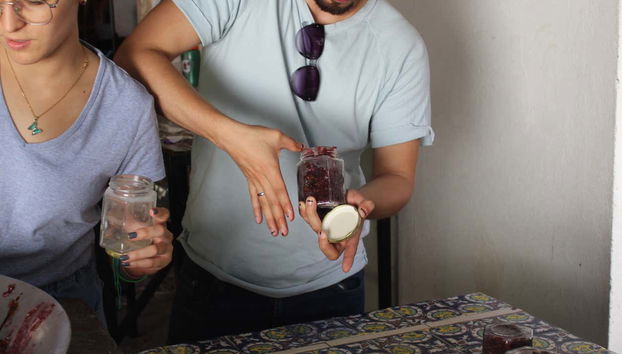 La confiture et les fruits en sont les ingrédients principaux