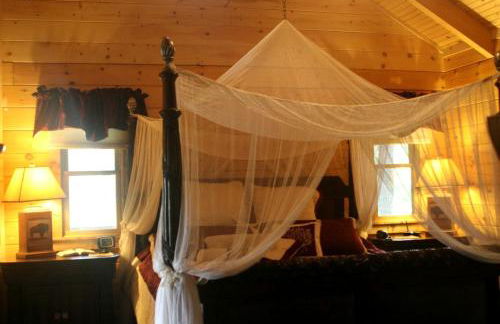 Romantic One-Bedroom Cabin with a Fireplace near Asheville, North Carolina - Foto 4