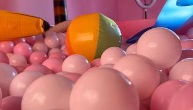 #1 Most Viral Pink House w Ball Pit - Foto 5