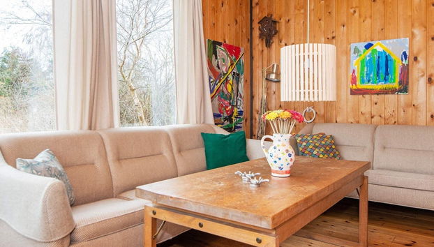 4 Person Holiday Home in Knebel - Foto 5, Zona de estar