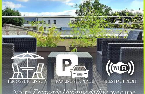 Le Canyon Rouen Centre by MyFrenchPAT Terrasse & Parking - Photo 2
