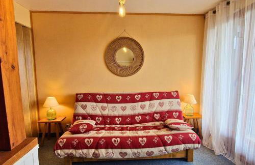 Studio 4 pers, balcon sud, parking, résidence calme - FR-1-393-161 - Foto 14
