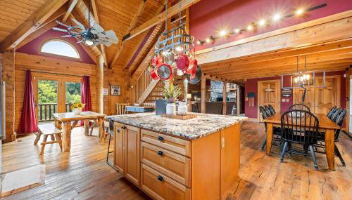 Lakeside Log Home, Private Dock, Near Ark! - Foto 4