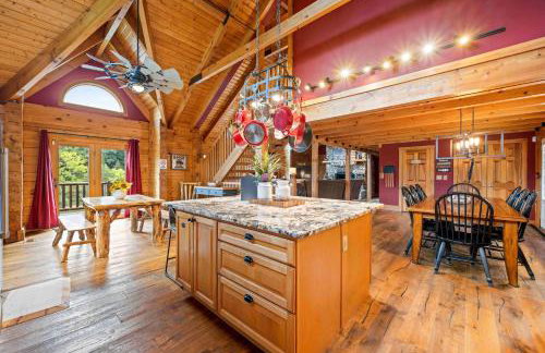 Lakeside Log Home, Private Dock, Near Ark! - Foto 4