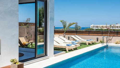 Fos Villa your place under the Cretan Sun with private heated pool - Foto 4, Garden view