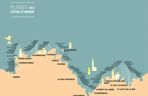 Villa Les Embruns, Villa balnéaire familiale, plages à pied - Foto 63