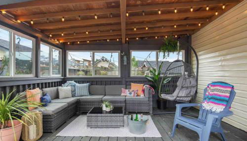 Spacious Retreat with guest house, game room, parking in N Tacoma - Foto 2, Garden, Garden view