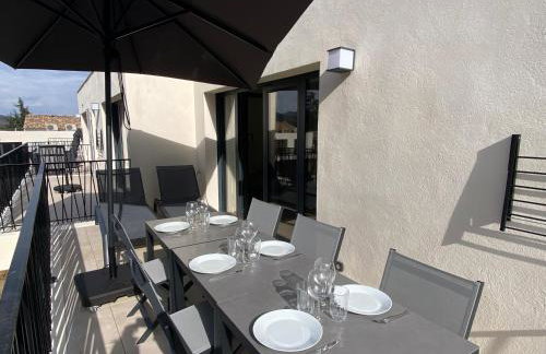 Le Tircis - 2 slaapkamers met terras en zwembad aan de Mont Ventoux - Foto 10