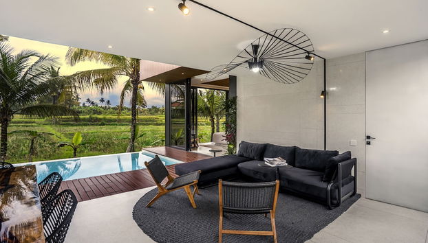 Zona de estar del vestíbulo