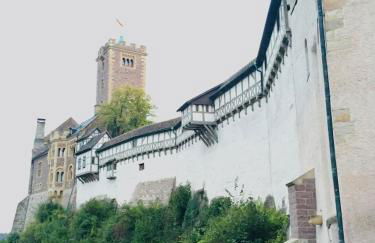 Ferienwohnung Eisenach - Kamin & Garten - Hunde willkommen - Foto 34