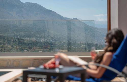 Archontiki Veranda - Design Villa in Crete with Heated Pool, Jacuzzi & Dreamy Views - Foto 18