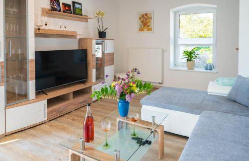 Ferienhaus Teichblick und Turmblick, mit Kultur in Großzschepa, Nähe Leipzig - Foto 6