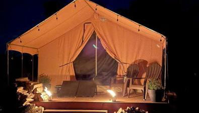 Colorado Getaways in this Lovely Safari Tent on Working Sheep Farm in Longmont - Foto 1