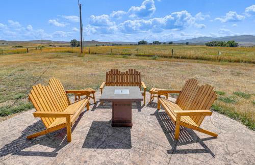 Mountain-View Log Cabin in Wyoming Wilderness - Foto 22
