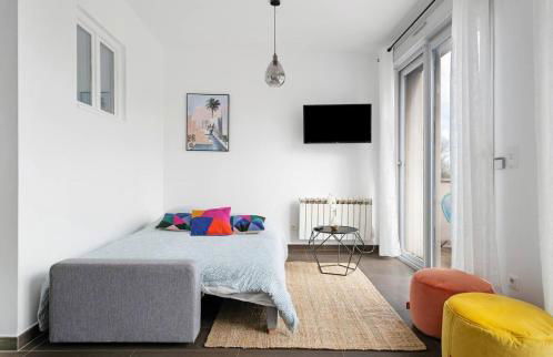 Havre de paix pour 4, clim et balcon, Caluire - Foto 6