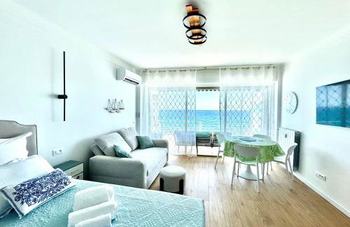 Casa Sud Menton Studio Front de Mer Vue Mer Panoramique Terrasse Parking - Foto 32