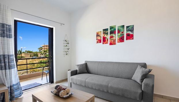 Sun Beach Apartment in Chania 3 - Foto 4, Habitación