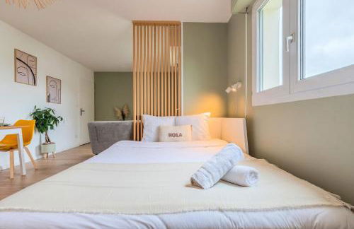 Studio calme avec parking, proche métro - Foto 10