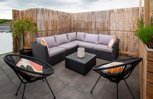 Penthouse-Ferienwohnung Wolfsburg mit Dachterrasse WLAN Smart-TV überdachter Parkplatz Wallbox - Foto 43