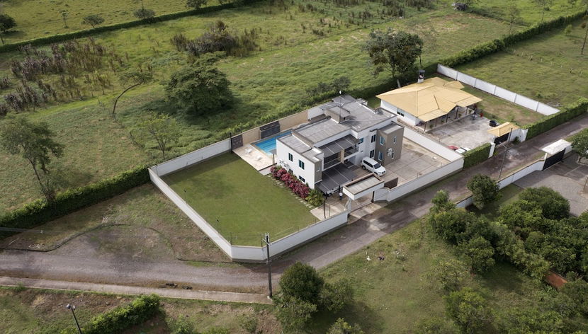 Façade de l’hébergement