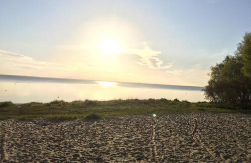 Apartament "Złoty relaks" tuż przy plaży z balkonem z widokiem na Hel i hamakami - Photo 23