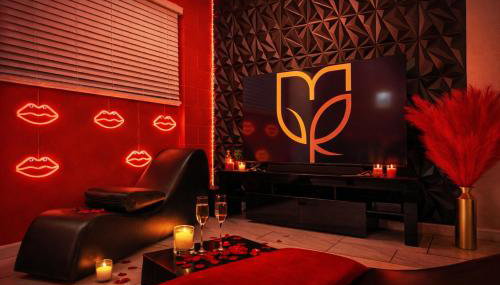 Red Chamber Hot Tub Couples Retreat - Foto 4