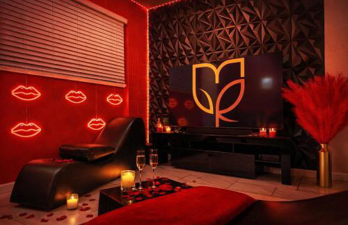 Red Chamber Hot Tub Couples Retreat - Foto 4