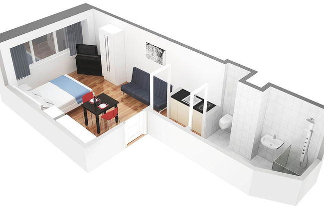 ZH Niederdorf I - Hitrental Apartment - Foto 7