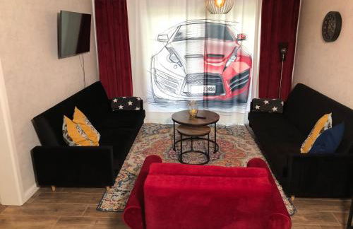 Stylisches Maybach Appartement mit Terrasse für 5 Personen, 5 Betten, große Kochinsel, Homeoffice mit 250Mbit WLAN - Foto 25