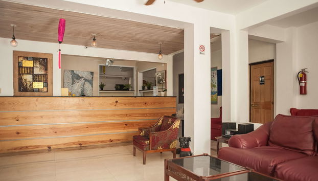 Sala de estar do lobby