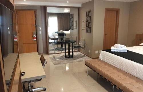 Flat Sofisticado no Jade Hotel Home Office - Foto 10