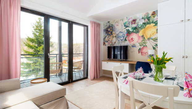 Wonder Home - Apartamenty Karpatia Resort tuż przy stoku i blisko szlaków turystycznych - Foto 2, Living Room