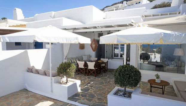 B4 Cycladic Home for 6 by the Beach - Foto 4, Habitación