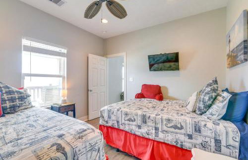 225 Feet to Shore! Ocean-View Crystal Beach Escape - Foto 25