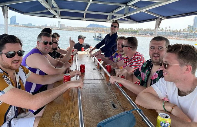 Aluguer de barco privado Pedal Cruises Valencia Barcos de Ciclismo - Foto 13