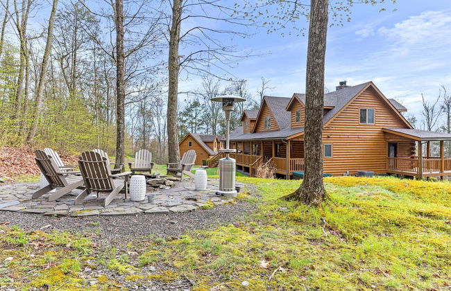 Sun-filled Log Home on 20 Prvt Acres Nr Rhinebeck - Foto 42