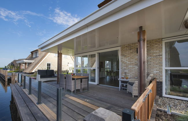 Chic Villa With a Fireplace at Tjeukemeer - Foto 10