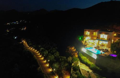 Paleokastro Villas with Private Heated Pool, Top Views - Next To Center - Top WiFi - Foto 14