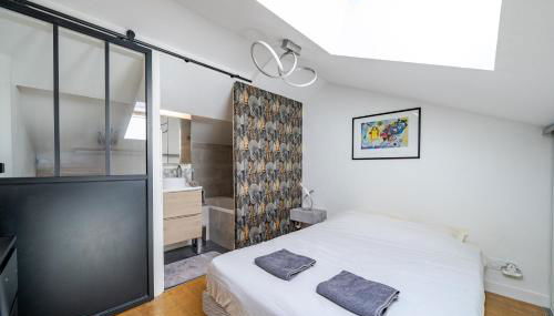 Duplex 4 pers Port de Nice avec parking - Foto 5, towels