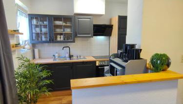 Large Central Apartment - MODERN & Fully Equipped - near fair - Foto 4, stove, dishwasher, toaster, minibar