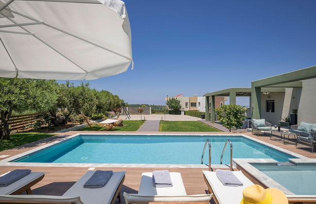 Mythic Olive Villa Views - Private Pool - Foto 38