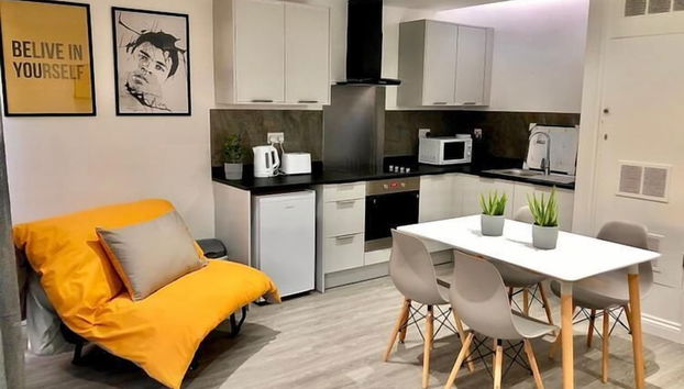 Cosy Flat for 1-3 not far From City Centre - Foto 2, Cocina privada