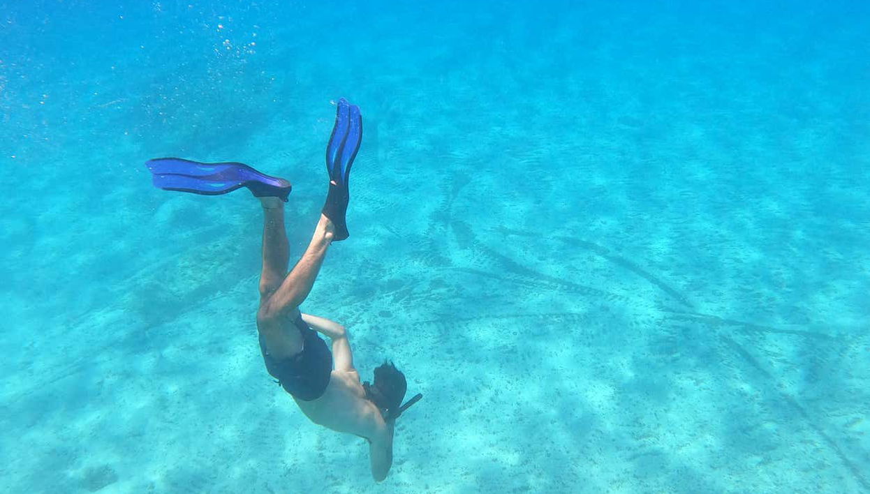 Snorkeling a Ibiza