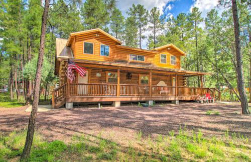 1 Mi to Lake Chic Arizona Cabin with Large Porch! - Foto 2