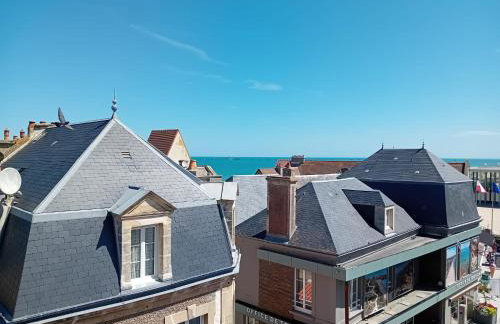 Mulberry duplex bien équipé 2 chambres petite vue sur mer plein centre d'Arromanches à 2 mn de la plage à pied et près de Bayeux au coeur des plages du débarquement - Foto 26