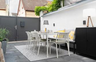 HOUSE 756 MAINZ - DESIGN-FERIENHAUS, 4 Schlafzimmer, 3 Bäder, SAUNA & Kamin - Foto 57