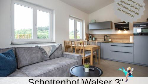 Ferienwohnung Schottenhof Walser 3 - Alleinlage im Grünen mit Panoramablick - Foto 3
