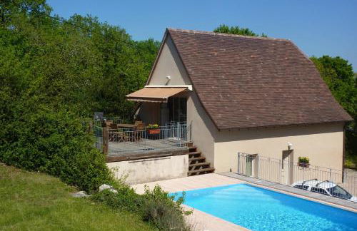 Maison spacieuse à Loubressac avec piscine privée - Photo 1