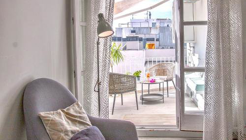 Bonaire Penthouse Sitges 2 terraces steps from beach - Foto 2