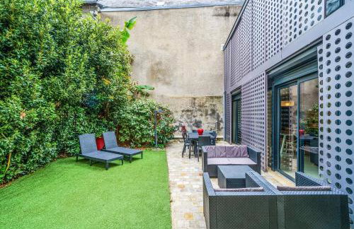Maison d'architecte centre Tours jardin, climatisation, parking 5 p - Foto 25